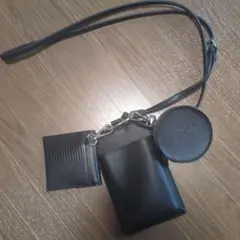 ブラック スマホショルダーバッグ