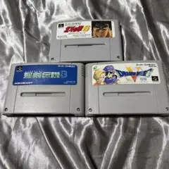 スーパーファミコン ゲームソフト 3本セット