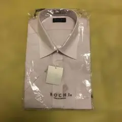 ROCHI ピンク 半袖ワイシャツ LLサイズ