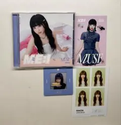 期間限定価格のME:I村上璃杏 MUSEソロジャケ&特典セット