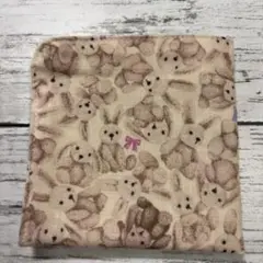 ウサウサ　ハンドメイド　ガーゼハンカチ