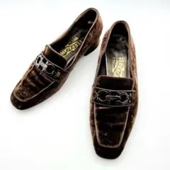 Salvatore Ferragamo ローファー ダークブラウン