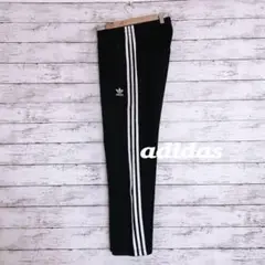 r0112 adidas ブラック 3本ライン パンツ