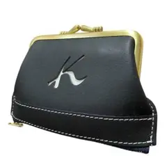 kitamura キタムラ　小銭入れ がま口　ブラック　新品未使用