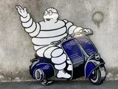 ビンテージ 大型 看板 MICHELIN ミシュランマン 高さ70cm