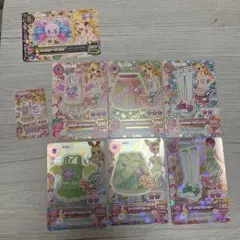 アイカツ　エンジェルシュガー　衣装カード　8枚セット