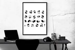 【大幅割引】PASTELRIBのアートポスター（大型A2：約60ｘ42cm）