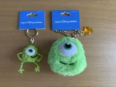 【美品】モンスターズインク　マイク　キーホルダー