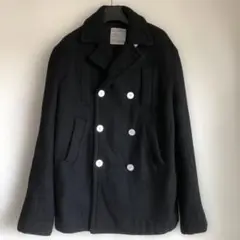 SHIGEKI KOMORI ウールピーコート黒Lサイズ