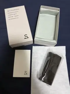 【未使用品】ワイルドスワンズ　サドルプルアップ　キーケース　クリッパーⅢ (黒)