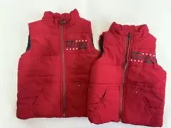 TOMMY HILFIGER 赤いベスト 12M 24M