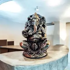 ガネーシャ像 真鍮製 インテリア　置物　神
