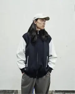 fresh service フレッシュサービス VARSITY JACKET M