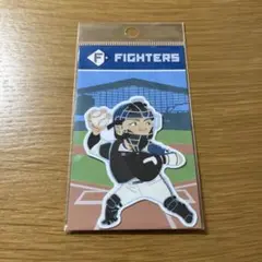 北海道日本ハムファイターズ 郡司裕也 選手イラストステッカー ステッカー シール