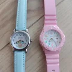すみっコぐらし CASIO 腕時計 2点セット