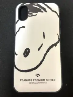 スヌーピー iPhoneXS ケース イーフィットiiiifit