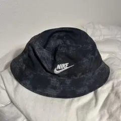 美品★Nike ナイキ バケットハット M/L タイダイ ブラック 黒