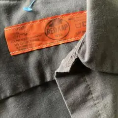レッドキャップ　REDKAP 半袖　ワーク　シャツ　グレー　S