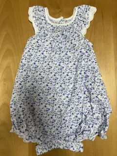 PETITBATEAU プチバトー　ロンパース　12m