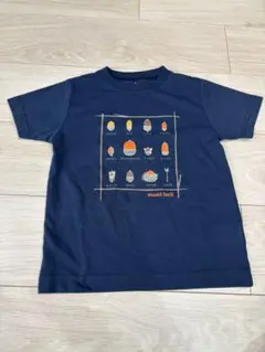 mont-bell ネイビー どんぐり　Tシャツ 110
