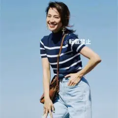 【雑誌掲載】ラルフローレン♡マリンボーダー半袖ニット