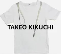 【お買得】TAKEO KIKUCHI ホワイトTシャツ　サイズ2(M)