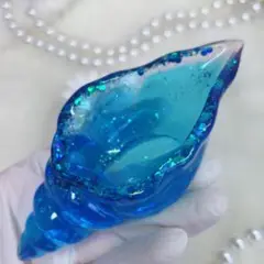 レジントレイ　貝殻　小物入れ