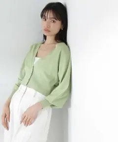 カーディガン　【NATURAL BEAUTY BASIC】　冷感