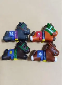 名馬伝説 フィギュア メジロマックイーン ライスシャワーなど ４点セット