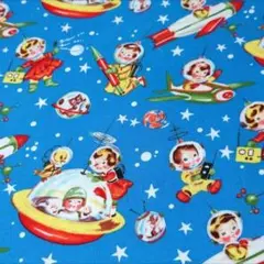 ■USAコットン＊マイケルミラー＊宇宙飛行士＊110×50cm
