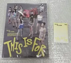 TWICE 『THIS IS FOR』開封済み　IS.ver