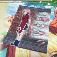 NARUTO 春野サクラ ブロマイド ガム カード W.03