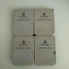 SONY PlayStation メモリーカード 4個セット