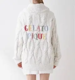 ✨新品タグ付き✨ジェラートピケ 15周年 カーディガン ショートパンツ ホワイト gelato pique（ジェラートピケ）の「【15th】カラースプレー