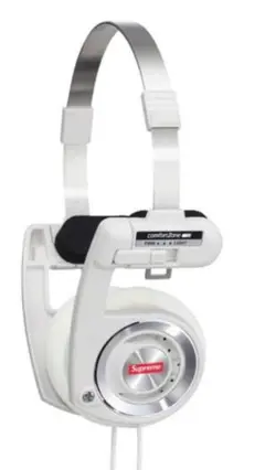Supreme KOSS ヘッドフォン ホワイト Supreme Koss PortaPro Headphones (FW23) - $68