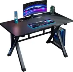 ゲーミングデスク パソコンデスク 幅80cm×奥行60cm カーボンファイバー製
