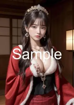 A4サイズアートポスター 1点もの 美女ポスター最高品質 F-C-７５