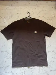 Carhartt Tシャツ 半袖 古着 茶色 M