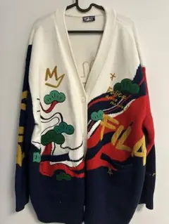 FILA フィラ龍年限定 ニットカーディガン