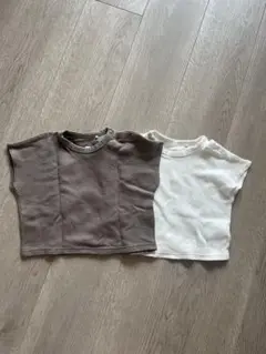 EL FIN DOLL ショートスリーブTシャツ 2枚セット　70-80