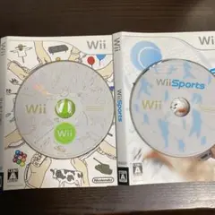 Wiiスポーツ、はじめてのWii ２点セット　ソフトのみ