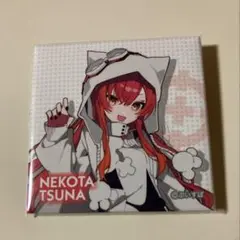 ぶいすぽっ！ 渋谷 TSUTAYA 猫汰つな スクエア缶バッジ