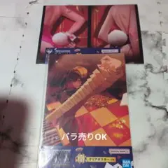 勝利の女神　一番くじ　クリアポスター　ルージュ　バックスタイル