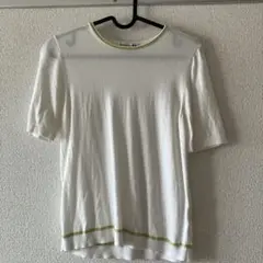 JW WANDERSON 半袖ニット ホワイト