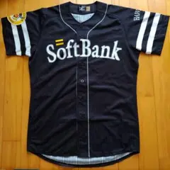 SoftBankHAWKS ユニフォーム Lサイズ 黒 ミズノ製