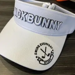ジャックバニー　サンバイザー　ホワイト