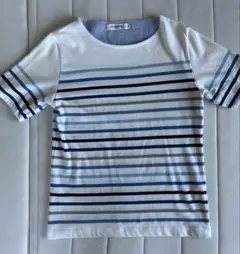 ［Mサイズ］ユニオンステーション　ボーダーTシャツ