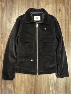G-Star RAW ブラック コーデュロイジャケット S