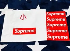 Supreme ショッパー ホワイト ステッカー