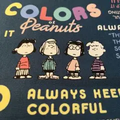 最終分　PEANUTS スヌーピー　コットン生地